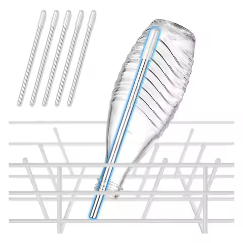 Dishwasher Bottle Holders Dishwasher Insert for SodaStream Crystal and Duo with Extended Silicone Ca