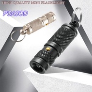 MAYSHOW EDC Tool, Aluminum Alloy LED Light Emergency Keychain Light, Portable Mini  Light Emergency 