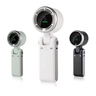 Hot-selling N607 Foldable Handheld Fan Turbo High-speed Silent Strong Wind usb Charging Hanging Neck