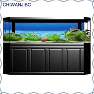 [chiwanjibc] Fish Tank Background Wallpaper For Fish Tank Landscape Decoration 61x30cm