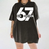 Six Seven 6 7 T-Shirt, Six Seven Graphic Tee, Six Seven Birthday Shirt, 67 trend Tee, Funny Social M