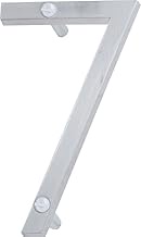 Atlas Homewares ZN7-BRN 4.5-Inch Avalon House Number-7, Brushed Nickel