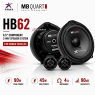 MB QUART HB62 6.5" COMPONENT 2-WAY SPEAKER SYSTEM FOR HONDA