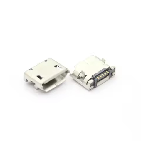 2Pcs Micro USB Type-B Charging Jack Connector For Nokia 6500C 7900 8800 Arte 5Pin Mobile Phone Repai