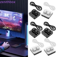 ZENITHBOX​ Custom Mini 2 Key Keypad, Acrylic Mini Copy Paste Keypad, Keypad Accessories Type-c Inter