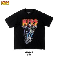 👕💥 Power 7 Shop เสื้อยืดวง คิส ลิขสิทธ์แท้ KISS T-SHIRTS (MX-027)