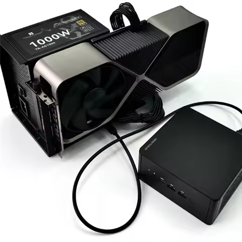 UT4G-BK7 External EGPU Adapter USB4.0 To Pcie X16 EGPU For Thunderbolt 4/3 Pcie 4.0 X4 GPU Dock For 