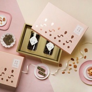 粉盒 謝謝閨蜜好友禮盒(2罐組附提袋)(減糖蔓越莓乾,無籽葡萄乾)
