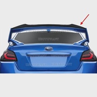 BigSale Fit For Subaru WRX STI 4th Gurney Flap Rear STI Trunk Lip Spoiler Real Carbon Fiber 2015 201