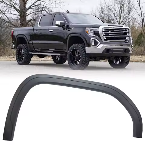 Front Right Wheel Arch Molding Eyebrow Trim For GMC Sierra 1500 2019-2023 Fit Replace Wheel Arch Tir
