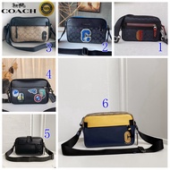 Coach new shoulder messenger bag men fashion all-match camera bag in stock 768 4027 2945 72945 2178 