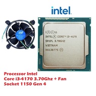 INTEL CORE i3-4170 3.70GHz PROCESSOR SOCKET 1150 + FAN PROCESSOR CORE I5 4170 3.70GHZ + FAN GEN 4 WA