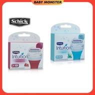 🔥HARGA BORONG🔥BMS Schick Intuition Plus R3S Women Razor Refill Shaver Refill Pisau Pencukur Perempua