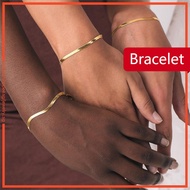 Bracelet snake bone chain flat snake chain bracelet stainless steel bracelet