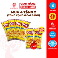 MUA 4 TẶNG 2 | Tổng cộng 6 Bịch Bánh mì Hoa Cúc Mini Otto - Otto Mini Brioche Tressée 80g | Bánh mì 
