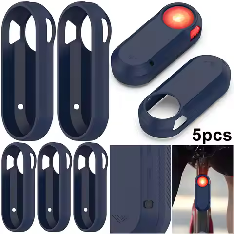 Silicone Protect Sleeve Bike Light Cover for Varia RTL515 (Dark Blue)