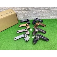 Weapon arm (tonnka) cnc footrest bracket Y15/Mx king /excited 150 /sniper /Y16