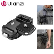 UKA07 Backpack Camera Clip Mount Strap Clamp Kit Universal Quick Release Plate For Arca Swiss F38 DS