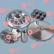 DRIVE PLATE PULLEY ASSY SET (FRONT) - NIMOTA - EVOMATIC 125 (NK)