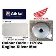 [Honda EX5 Engine Cover Silver H7024] 2K Paint Aikka DIY Cat Aerosol Spray Motor Silver Engine Cover / Cat Motor银
