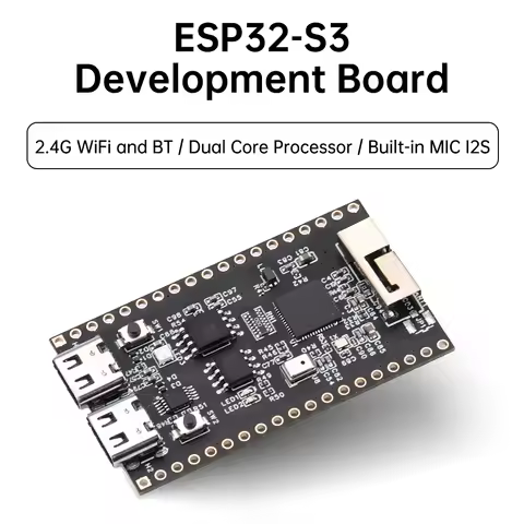 ESP32-S3-CAM 2.4G WIFI BT Module Development Board With 66° 120° OV2640 Camera Dual DIY Module Devel