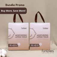 Funbies Moisturizing Lotion Tissue Wet Wipes Bundles