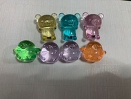 全新 鬆弛熊 豬鼻雞 Rilakkuma 水晶 仿水晶 膠水晶