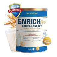 Biogreen Enrich Pro Oat Milk 850G Exp:9/2025