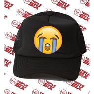 Emoji Cry Trucker Hat