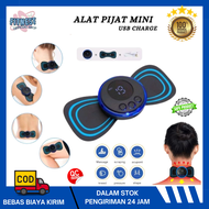 [ GRATIS ONGKIR ] EMS Elektrik Pemijat Leher Mini Servikal Punggung Otot Tengkuk Kepala Nirkabel Ala