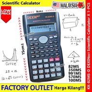 DEXIN BST 82MS 570MS Scientific Calculator Kalkulator Saintifik KK-82MS-D #Casio #Scientific #Calcul