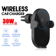Xiaomi Mi 30W Wireless Car Charger ที่ชาร์จในรถ ที่ชาร์จไร้สายในรถยนต์ ที่ชาร์จมือถือ รองรับการชา