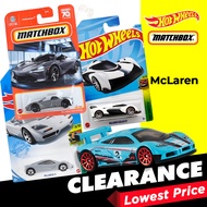 1:64 Scale Diecast Car Model Mclaren Series HW Car Toys Collectibles Vehicle Kereta Mainan Diecast  