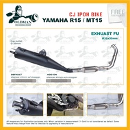 Exhaust CJ IPOH BIKE R15/MT15/R15M cutting standard