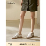 73hours Women's Shoes Brownie 2025 Spring Autumn New Style Comfortable Flat-Soled German Training Sh