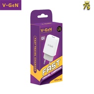 V-gen VTC1-22 Fast Charging QC3.0 Travel Charger 18W Charger Adapter
