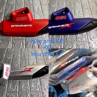 Winner X exhaust cover with exhaust hood in all colors