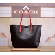 COACH F76636 ของแท้ 100 % กระเป๋าช้อปปิ้งกระเป๋าถือสุภาพสตรีรุ่นใหม่