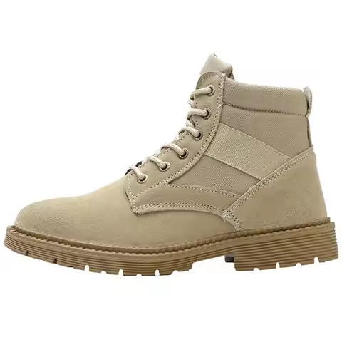Men's Boots Industrial Safety Steel Toe Winter Work Puncture-Proof Male Shoes Warm Size 44 Original
