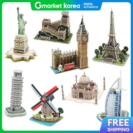 ART BOX | Artbox /Puzzle Story 3D Puzzle World Famous Buildings 1 - Make 8 Types of Models (Choose 1
