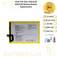 VIVO Y35 Y35L Y35A B-92 X5M B-83 Battery Batteri Replacement 2200mAh