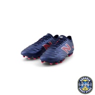 New Balance Soccer Cleats 442 ELITE HG V2 MS41HEP2 2E Hard Ground 26.0-27.5 Men's (Navy/Red)
