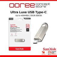 SanDisk Ultra Luxe CZ75 Type-C USB 3.2 Flash Drive 300MB/s 64GB-256GB PenDrive Thumbdrive Metal