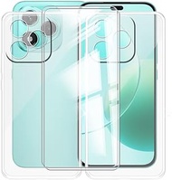 Phone Case for Honor 400 Lite ABR-NX1 (6.7"), with 2 x Tempered Glass Screen Protector, with 2 x Ult