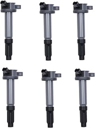 UF486 6pcs Ignition Coil Fits for Escape Fusion Zephyr Tribute Mariner Milan OE 6E5Z12029BA, 6E5E12A