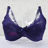 Under-Wired Bra Women Size 36-44 Cup B CAMELIA Cotton Thin Span Beauty Lace Bra Lingerie Baju Dalam