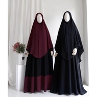 SET free Bonanza MURAH ABAYA cadar Exo BY KHIMAR bahan AURORACLO SHIZA