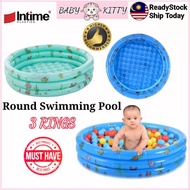 Kolam Mandi Kanak/Budak/Bayi/baby Perempuan Lelaki 3 Rings Round Swimming Pool Boys/Girls/Kids toys 