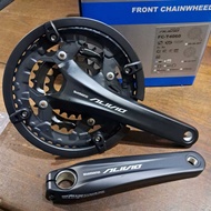 Shimano Alivio T4060 44 32 22 Crankset 44-32-22 T 44T Latest Original T 4060 Triple 3 Speed MTB Bike