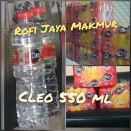 air minum cleo botol 550 ml